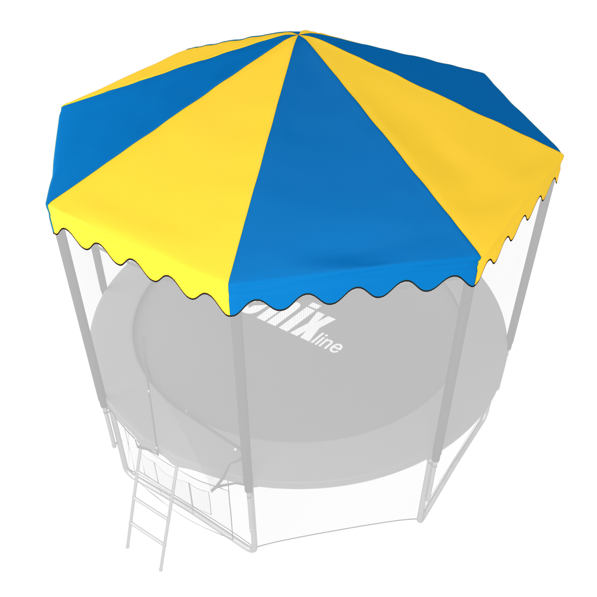 Крыша для батута UNIX 12ft Blue Крыша для батута UNIX 12ft Blue
