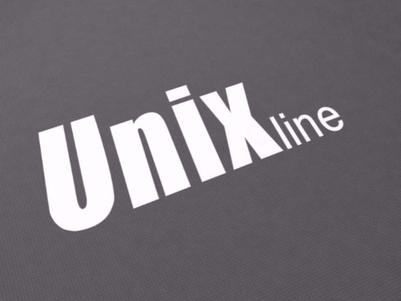 Прыжковое полотно батута UNIX 12ft Outside Green диаметром 3,66 метра с защитной сетью, лестницей и крышей Прыжковое полотно батута UNIX 12ft Outside Green диаметром 3,66 метра с защитной сетью, лестницей и крышей