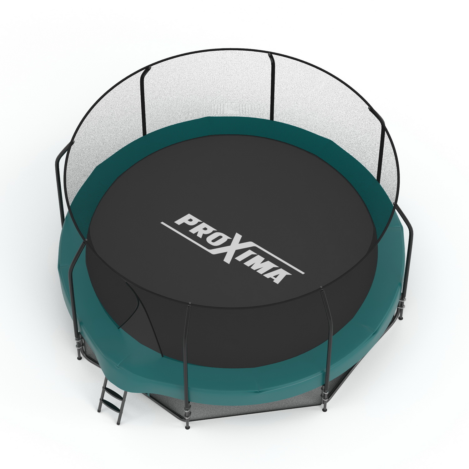 Батут PROXIMA Premium CFR-12F-4 366 см с защитной сетью и лестницей Батут PROXIMA Premium CFR-12F-4 366 см с защитной сетью и лестницей