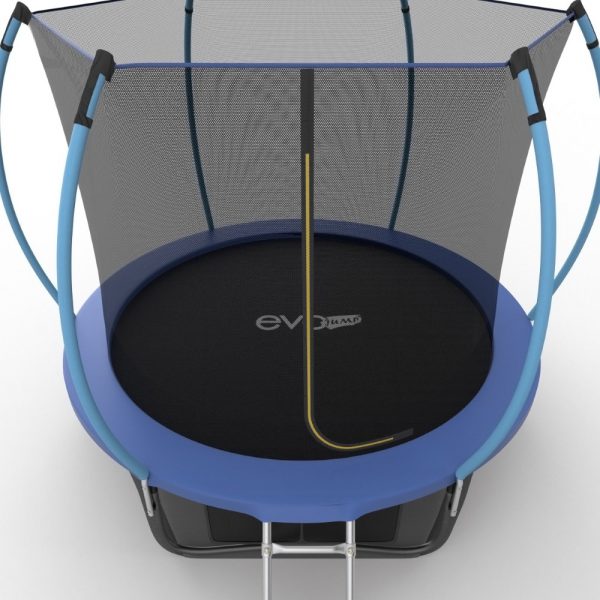 Батут с внутренней сеткой, нижней сетью и лестницей EVO Jump Internal 8ft (Blue) + Lower net диаметром 8ft (244 см) Батут с внутренней сеткой, нижней сетью и лестницей EVO Jump Internal 8ft (Blue) + Lower net диаметром 8ft (244 см)