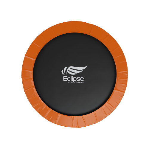Батут с защитной сетью Eclipse Space Twin Green/Orange 12FT диаметром 366 сантиметров Батут с защитной сетью Eclipse Space Twin Green/Orange 12FT диаметром 366 сантиметров