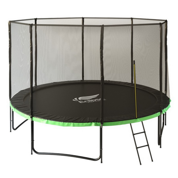 Батут с защитной сеткой и лестницей Eclipse Inspire 12FT (3,66 м) Батут с защитной сеткой и лестницей Eclipse Inspire 12FT (3,66 м)