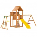 Детский городок Jungle Gym Palace + Swing Module Xtra + Рукоход с гимнастическими кольцами