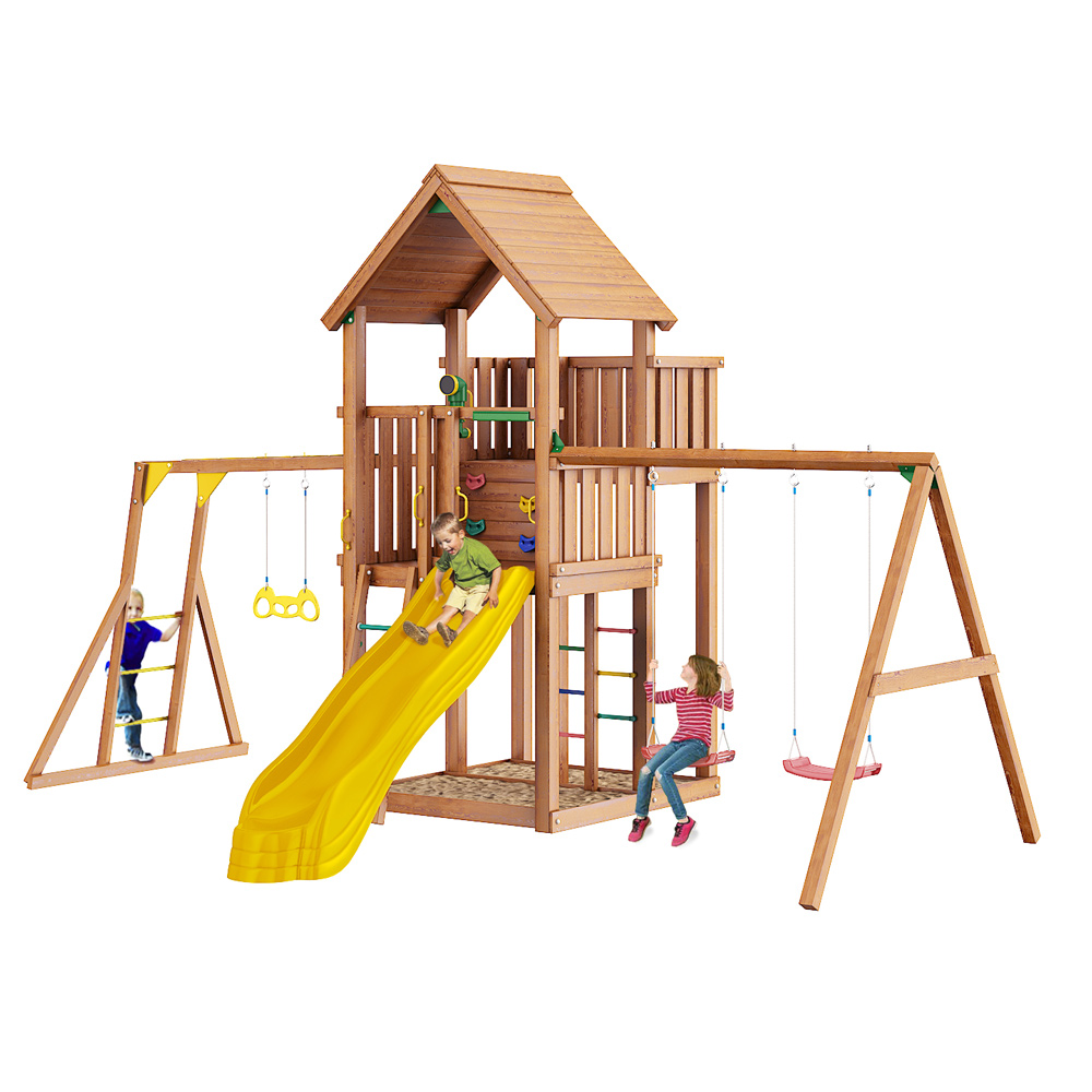 ������� ������� Jungle Gym Palace + Swing Module Xtra + ������� � ��������������� ��������