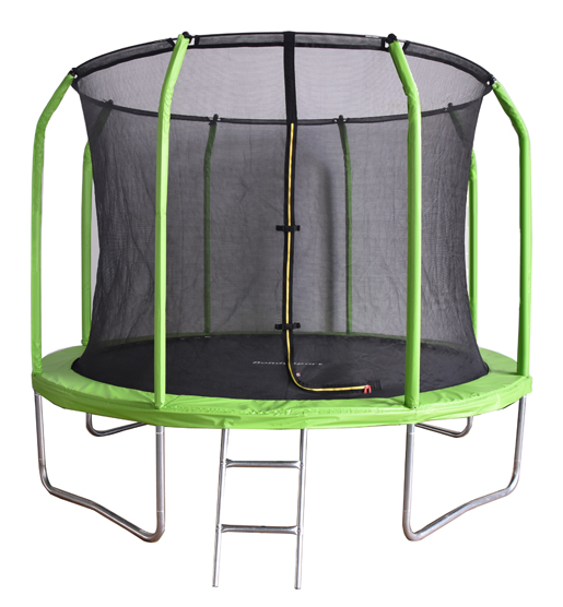 Батут Bondy Sport 10 ft 3,05 м (зеленый) с сеткой и лестницей Батут Bondy Sport 10 ft 3,05 м (зеленый) с сеткой и лестницей
