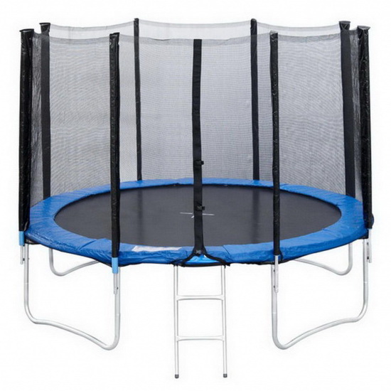 Батут Sport Elite GB10202-12FT диаметром 3,66 метра (12FT) с защитной сеткой Батут Sport Elite GB10202-12FT диаметром 3,66 метра (12FT) с защитной сеткой