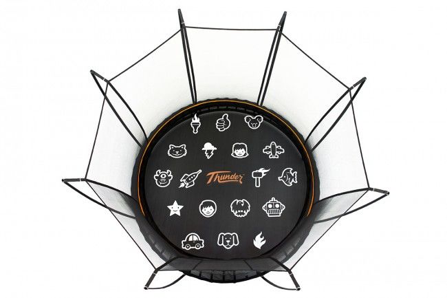 Уникальное игровое полотно HexVex™ батута на рессорах Vuly Thunder XL Уникальное игровое полотно HexVex™ батута на рессорах Vuly Thunder XL