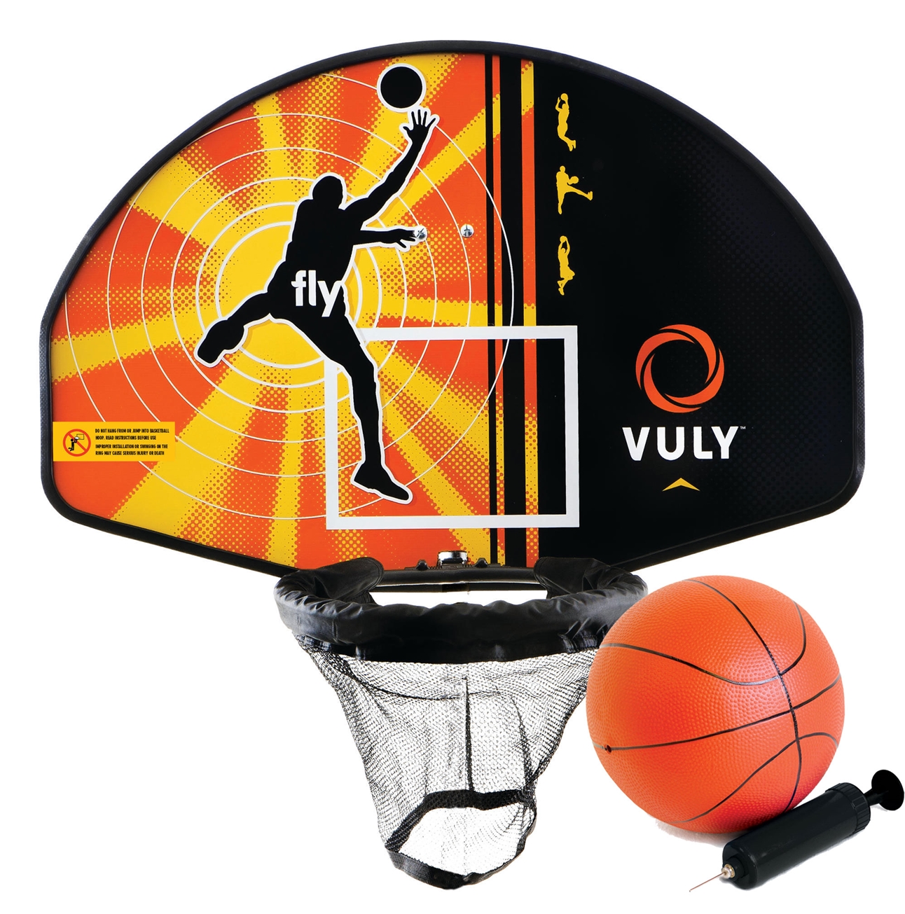 Баскетбольный набор батута на рессорах Vuly Thunder XL диаметром 14ft (4,24 м) Баскетбольный набор батута на рессорах Vuly Thunder XL диаметром 14ft (4,24 м)