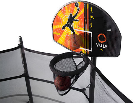 Баскетбольный набор батута на рессорах Vuly Thunder XL диаметром 14ft (4,24 м) Баскетбольный набор батута на рессорах Vuly Thunder XL диаметром 14ft (4,24 м)