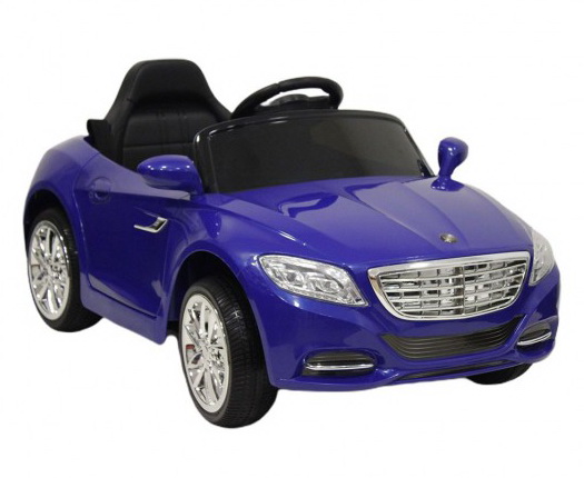 Электромобиль детский RiverToys Mers T007TT синего цвета Электромобиль детский RiverToys Mers T007TT синего цвета