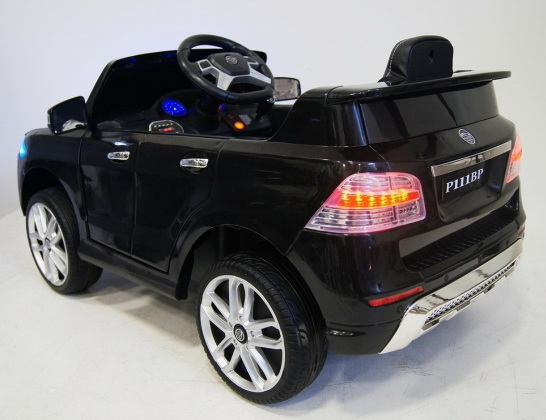 Электромобиль детский RiverToys Jaguar P111BP, цвет черный Электромобиль детский RiverToys Jaguar P111BP, цвет черный