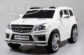 Электромобиль детский RiverToys Merсedes Benz GL63 LS628 (лицензия), цвет белый