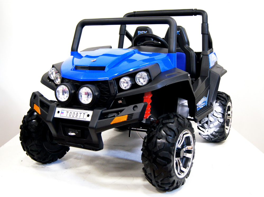 Электромобиль детский RiverToys Buggy T009TT (4х4), цвет синий Электромобиль детский RiverToys Buggy T009TT (4х4), цвет синий