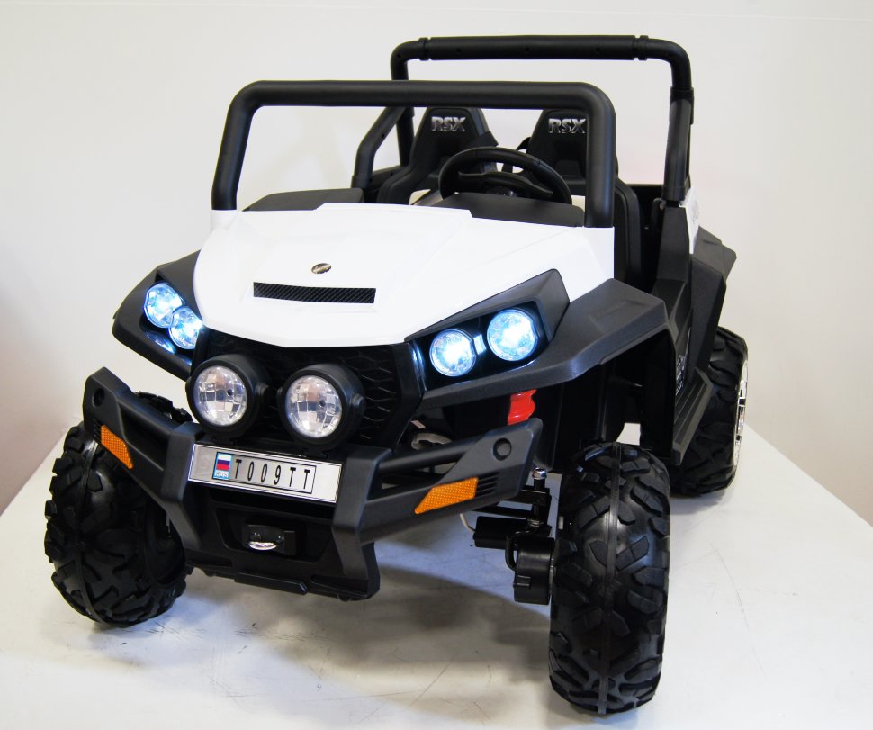 Электромобиль детский RiverToys Buggy T009TT (4х4), цвет белый Электромобиль детский RiverToys Buggy T009TT (4х4), цвет белый
