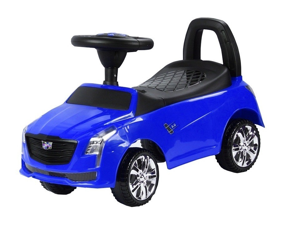 Толокар (каталка) RiverToys Cadillac JY-Z01D синего цвета Толокар (каталка) RiverToys Cadillac JY-Z01D синего цвета