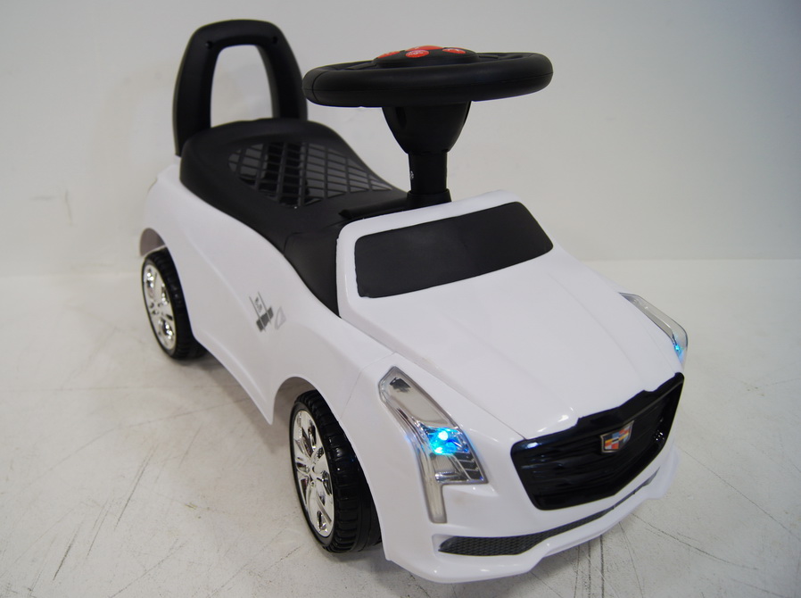 Толокар (каталка) RiverToys Cadillac JY-Z01D белого цвета Толокар (каталка) RiverToys Cadillac JY-Z01D белого цвета
