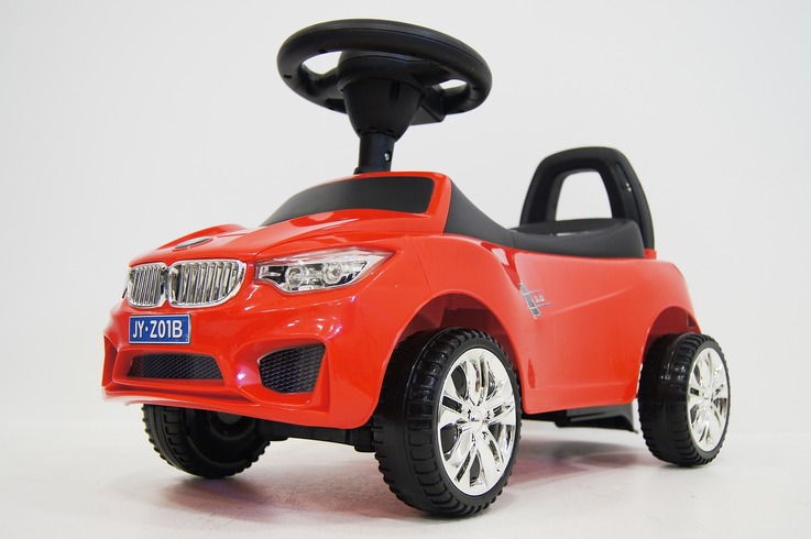 Толокар (каталка) RiverToys BMW JY-Z01B, цвет красный Толокар (каталка) RiverToys BMW JY-Z01B, цвет красный