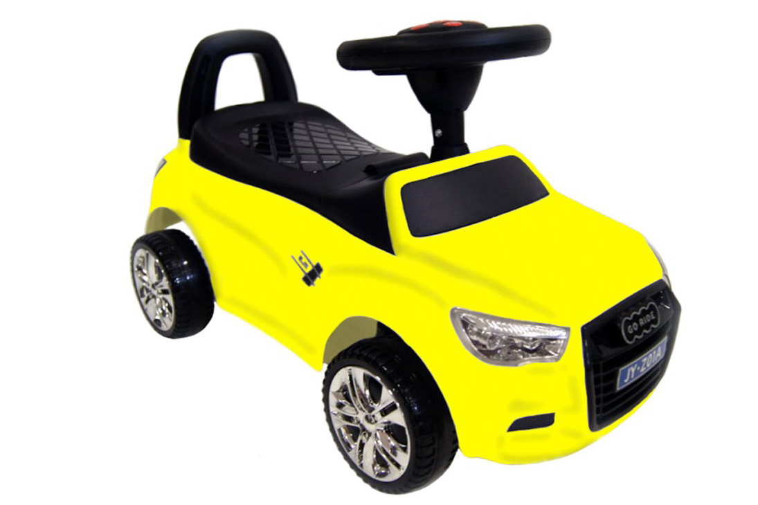Толокар (каталка) RiverToys Audi JY-Z01A, цвет желтый Толокар (каталка) RiverToys Audi JY-Z01A, цвет желтый