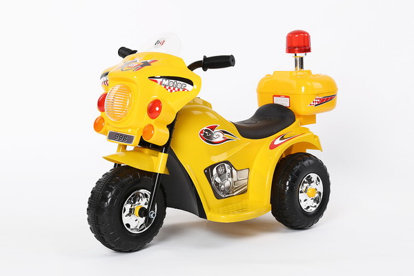Электромотоцикл RiverToys Moto 998, цвет желтый Электромотоцикл RiverToys Moto 998, цвет желтый