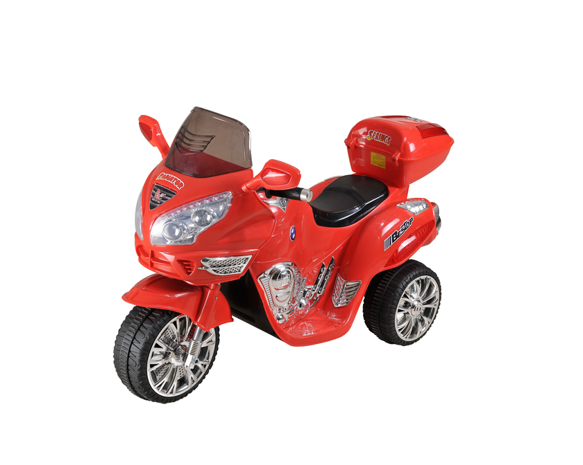 Электромотоцикл RiverToys Moto HJ 9888, цвет красный Электромотоцикл RiverToys Moto HJ 9888, цвет красный