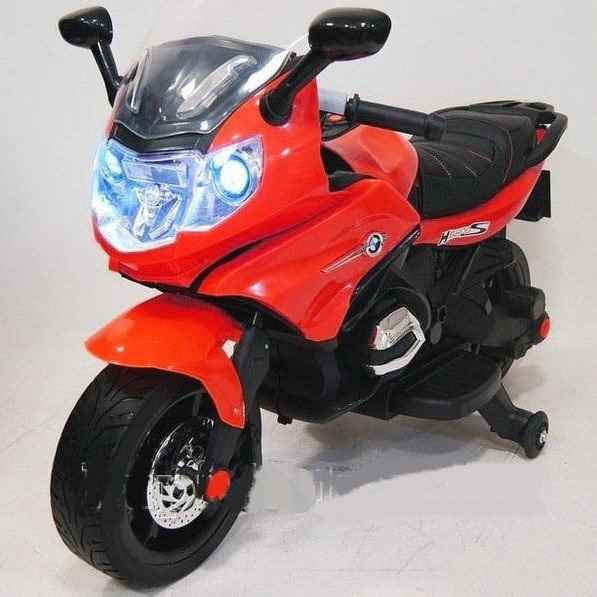 Электромотоцикл RiverToys Moto M444MM, цвет красный Электромотоцикл RiverToys Moto M444MM, цвет красный