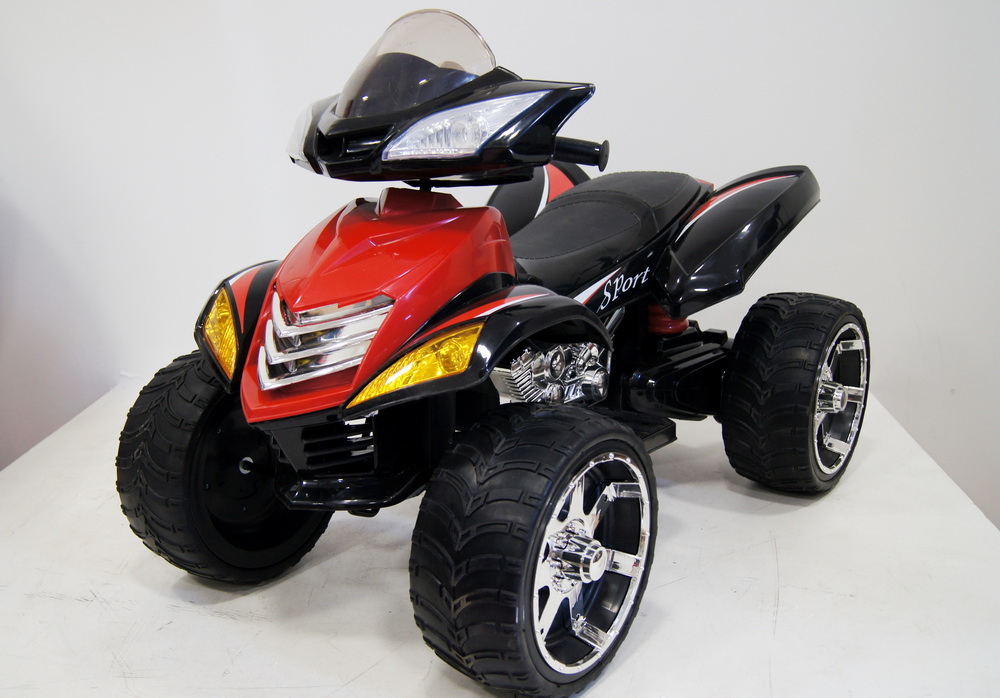 Квадроцикл детский RiverToys E005KX, цвет черный Квадроцикл детский RiverToys E005KX, цвет черный