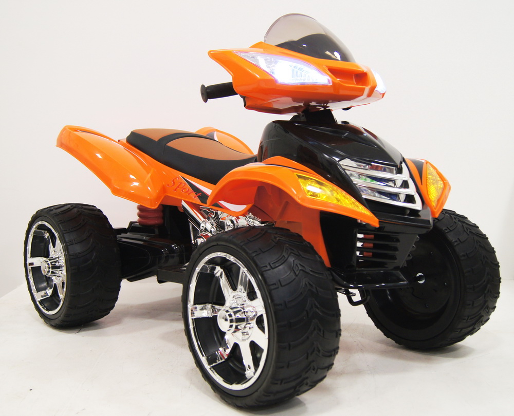 Квадроцикл детский RiverToys E005KX, цвет оранжевый Квадроцикл детский RiverToys E005KX, цвет оранжевый