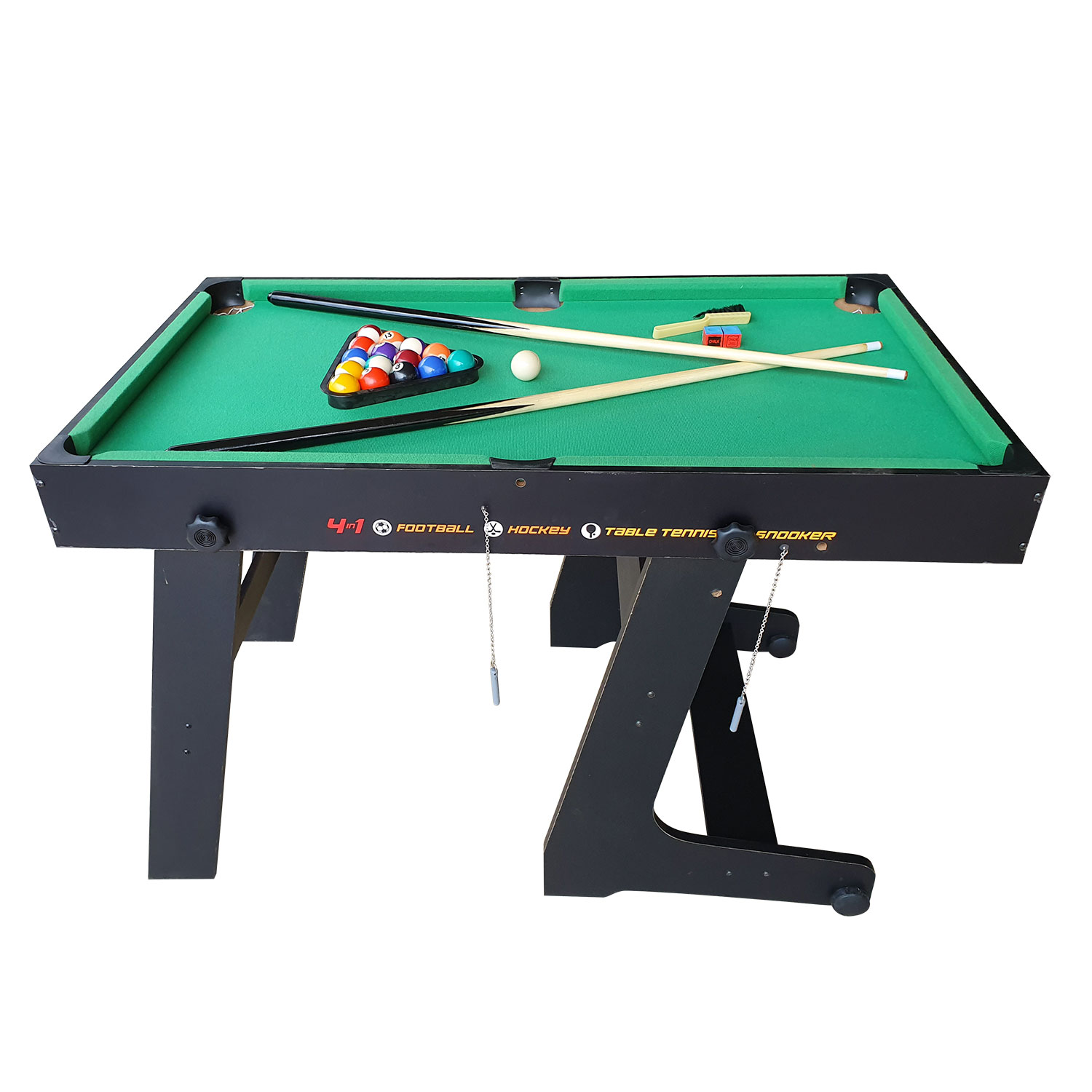 Игровой стол - трансформер 4 в 1 DFC Superhattrick бильярд Игровой стол - трансформер 4 в 1 DFC Superhattrick бильярд