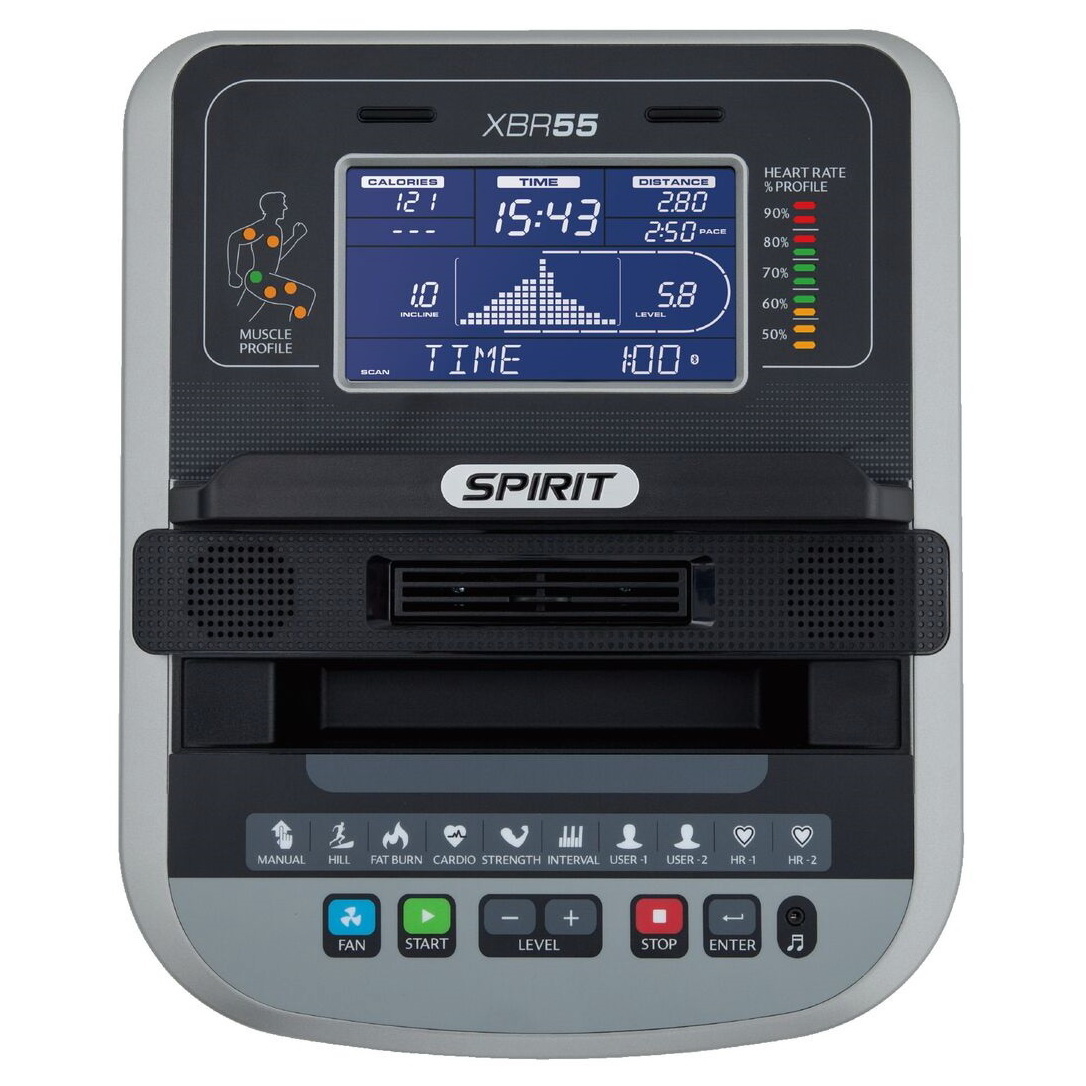 Консоль велотренажера Spirit Fitness XBR55 Консоль велотренажера Spirit Fitness XBR55