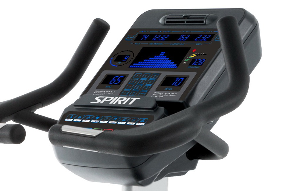 Консоль профессионального велоэргометра Spirit Fitness CU900 Консоль профессионального велоэргометра Spirit Fitness CU900