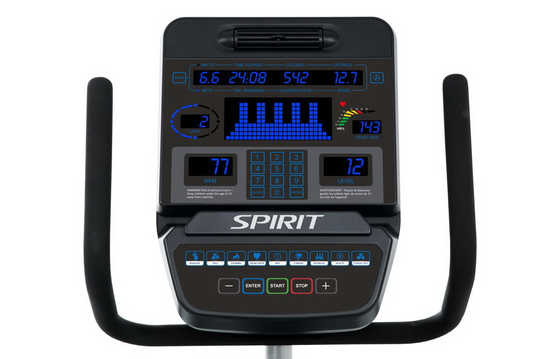 Консоль профессионального велоэргометра Spirit Fitness CR900 Консоль профессионального велоэргометра Spirit Fitness CR900