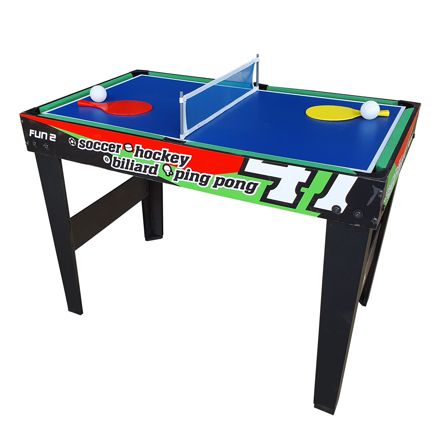 Игровой стол - трансформер 4 в 1 DFC Fun 2 Игровой стол - трансформер 4 в 1 DFC Fun 2