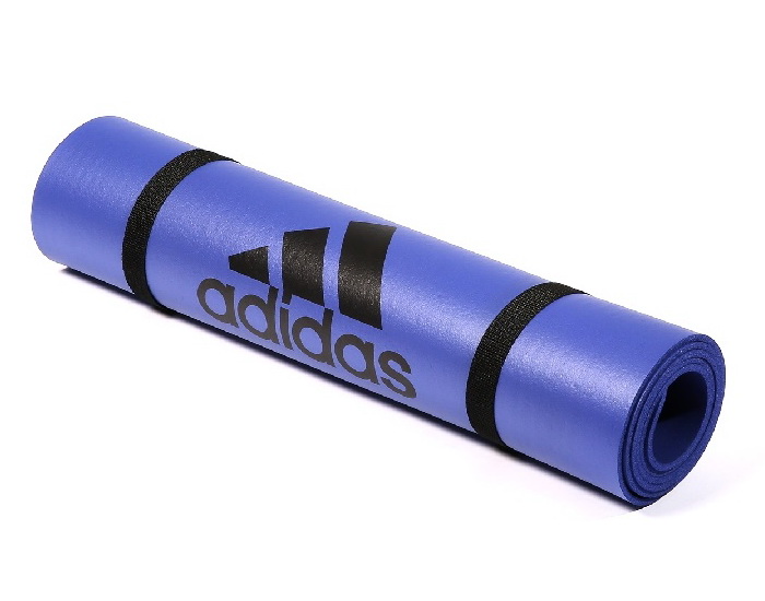 Тренировочный коврик (мат) для фитнеса Adidas ADMT-12234PL в сложенном виде Тренировочный коврик (мат) для фитнеса Adidas ADMT-12234PL в сложенном виде