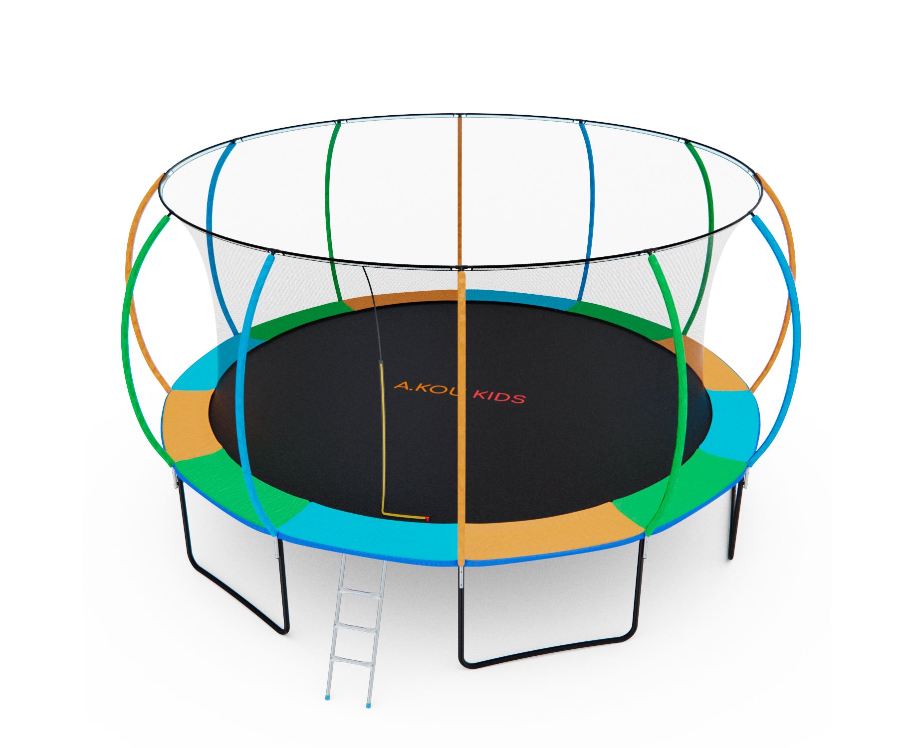 Батут с сеткой и лестницей DFC A.Kou Kids 16ft Батут с сеткой и лестницей DFC A.Kou Kids 16ft