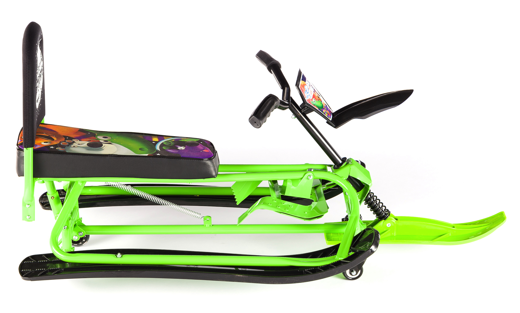 Снегокат-трансформер с колесиками и спинкой Small Rider Snow Comet 2 Снегокат-трансформер с колесиками и спинкой Small Rider Snow Comet 2