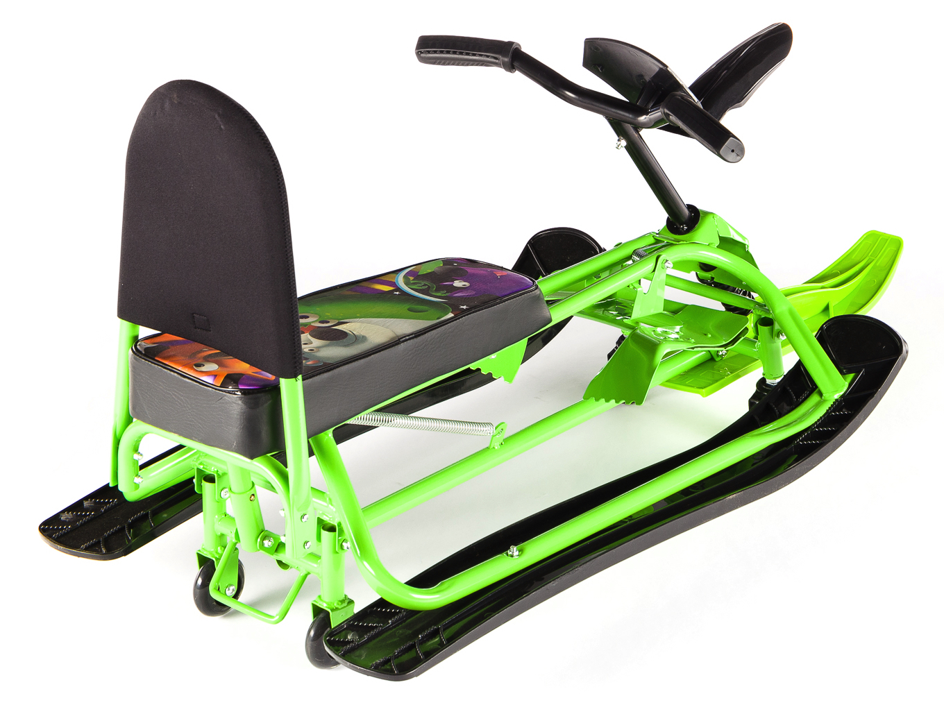 Снегокат-трансформер с колесиками и спинкой Small Rider Snow Comet 2 Снегокат-трансформер с колесиками и спинкой Small Rider Snow Comet 2