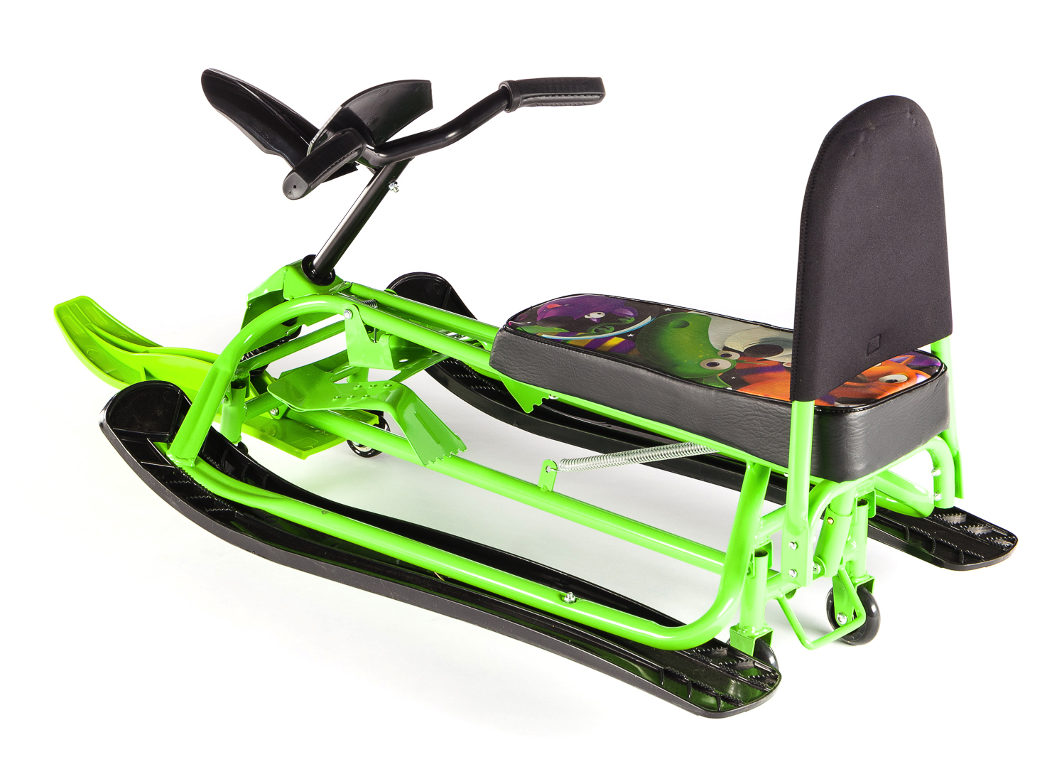 Снегокат-трансформер с колесиками и спинкой Small Rider Snow Comet 2 Снегокат-трансформер с колесиками и спинкой Small Rider Snow Comet 2