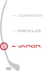 Клюшки серии Vapor имеют низкую точку прогиба Low Kick Point Клюшки серии Vapor имеют низкую точку прогиба Low Kick Point