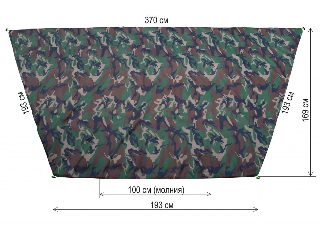 Размеры Пола утепленного ЛОТОС 5 ПУ4000 (1/2 площади) Размеры Пола утепленного ЛОТОС 5 ПУ4000 (1/2 площади)