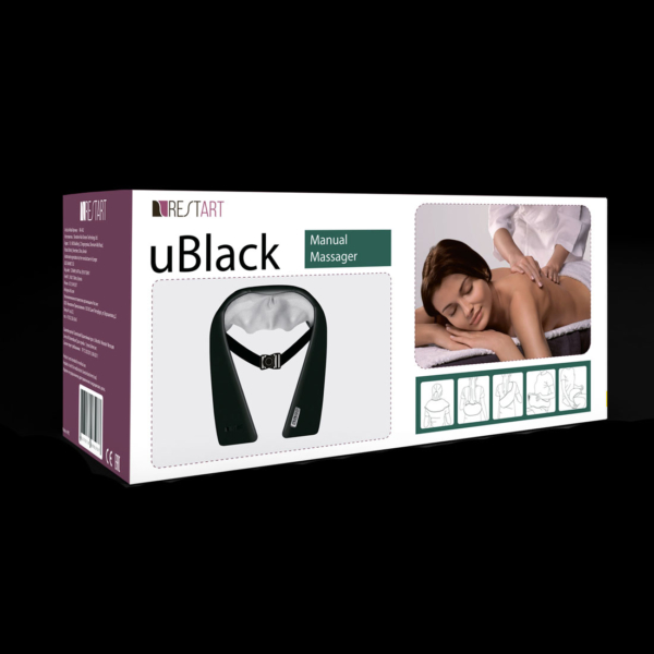 Массажер для шеи и плеч RestArt uBlack в упаковке Массажер для шеи и плеч RestArt uBlack в упаковке