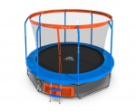 Батут с защитной сеткой и лестницей DFC JUMP BASKET 14FT-JBSK-B диаметром 427 см (14 ft)