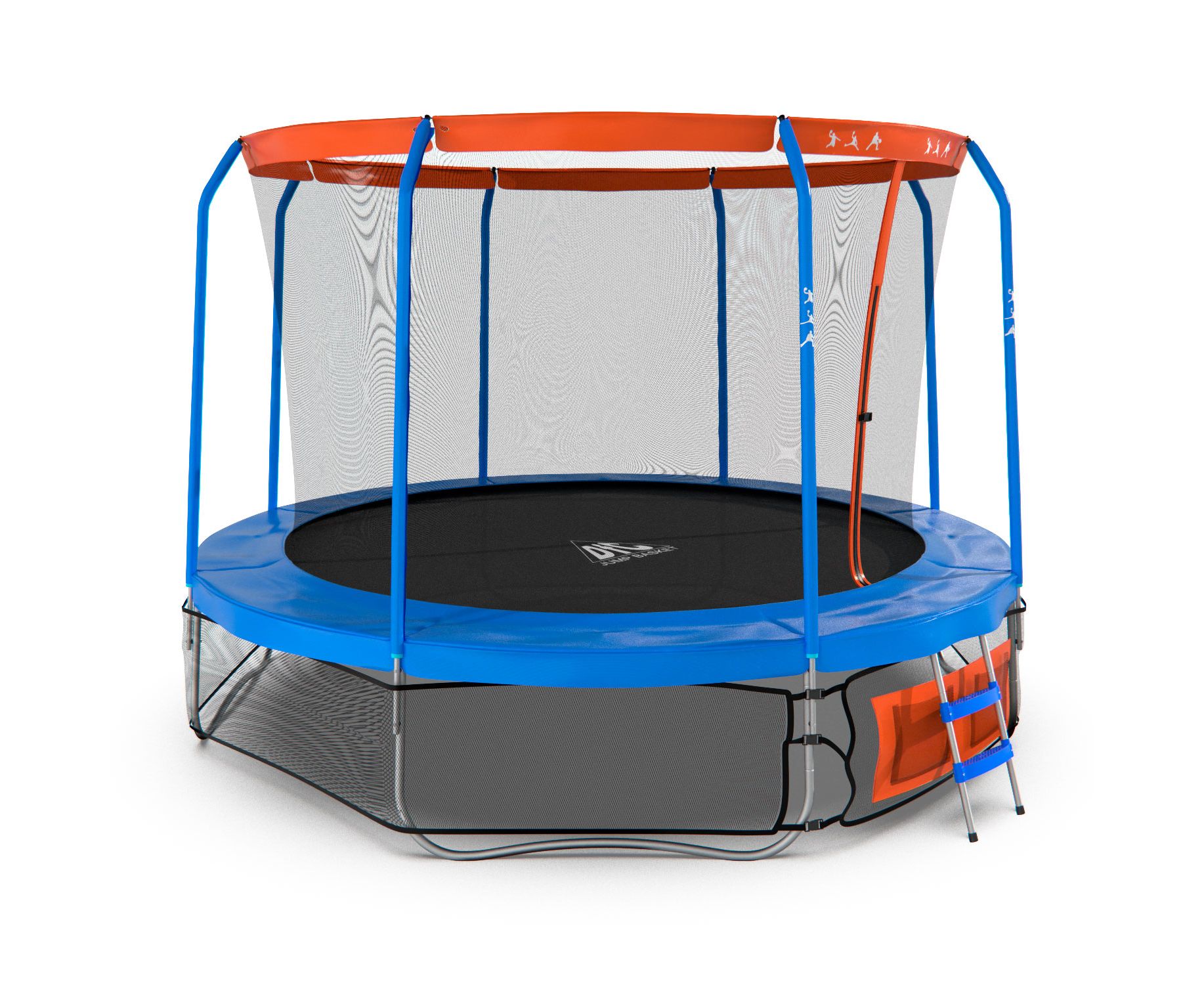 Батут с защитной сеткой и лестницей DFC JUMP BASKET 14FT-JBSK-B диаметром 427 см (14 ft) Батут с защитной сеткой и лестницей DFC JUMP BASKET 14FT-JBSK-B диаметром 427 см (14 ft)