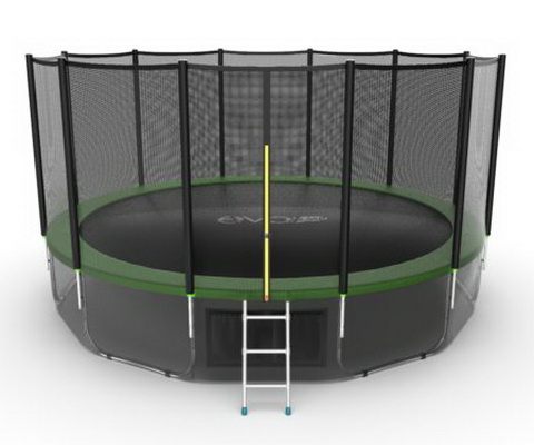 ����� � ������� ������, ������ ����� � ��������� EVO Jump External 16ft (Green) + Lower net ��������� 16ft (488 ��)