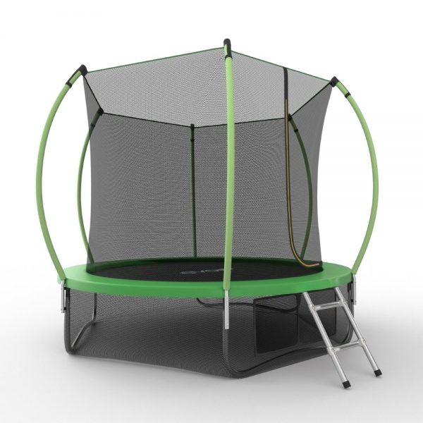 Батут с внутренней сеткой, нижней сетью и лестницей EVO Jump Internal 10ft (Green) + Lower net диаметром 10ft (305 см) Батут с внутренней сеткой, нижней сетью и лестницей EVO Jump Internal 10ft (Green) + Lower net диаметром 10ft (305 см)