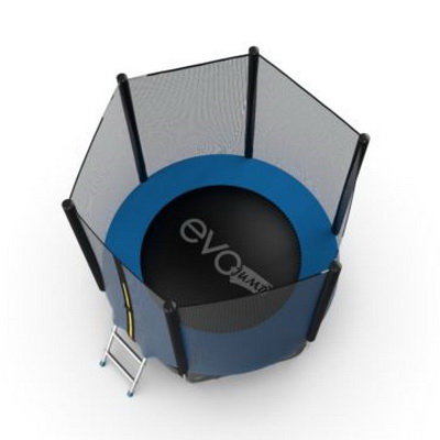 Батут с внешней сеткой и лестницей EVO Jump External 6ft (Blue) диаметром 6ft (183 см) Батут с внешней сеткой и лестницей EVO Jump External 6ft (Blue) диаметром 6ft (183 см)