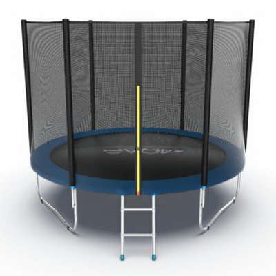 Батут с внешней сеткой и лестницей EVO Jump External 10ft (Blue) диаметром 10ft (305 см) Батут с внешней сеткой и лестницей EVO Jump External 10ft (Blue) диаметром 10ft (305 см)