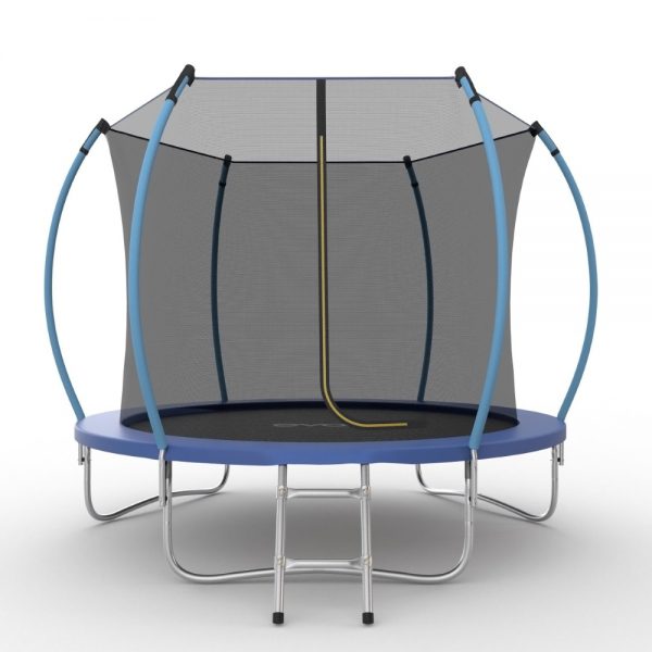 Батут с внутренней сеткой и лестницей EVO Jump Internal 10ft (Blue) диаметром 10ft (305 см) Батут с внутренней сеткой и лестницей EVO Jump Internal 10ft (Blue) диаметром 10ft (305 см)