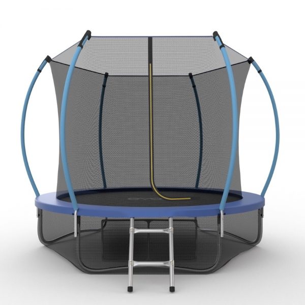 Батут с внутренней сеткой и лестницей EVO Jump Internal 10ft (Blue) диаметром 10ft (305 см) Батут с внутренней сеткой и лестницей EVO Jump Internal 10ft (Blue) диаметром 10ft (305 см)