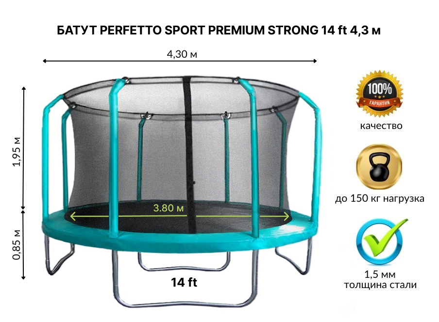 ����� � �������� ������ Perfetto Sport Premium Strong 14 ��������� 4,3 ����� (4 �����)