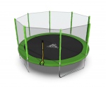 Батут с защитной сеткой DFC Trampoline Fitness 14FT-TR-LG диаметром 14 футов (4,27 м)